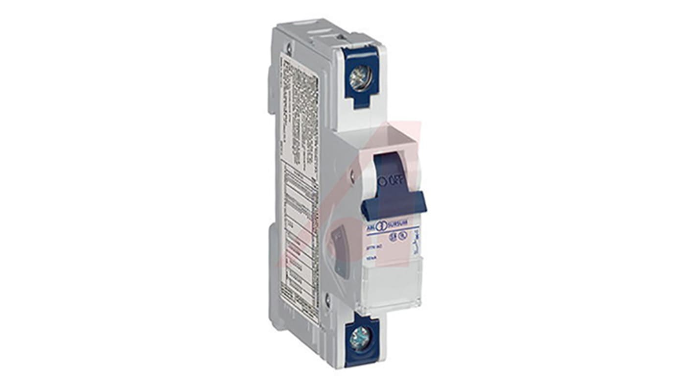 Altech Thermal Magnetic Circuit Breaker - V-EA Single Pole 42 V dc, 277 V ac Voltage Rating DIN Rail Mount, 8A Current