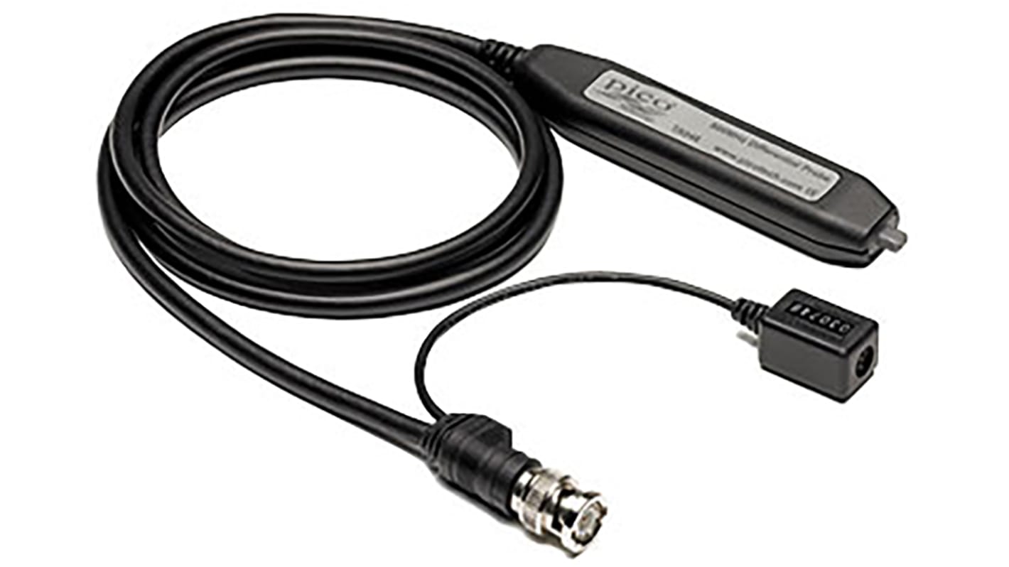 Pico Technology Oscilloscope Probe, Active, Differential Type, 800MHz, 1:10