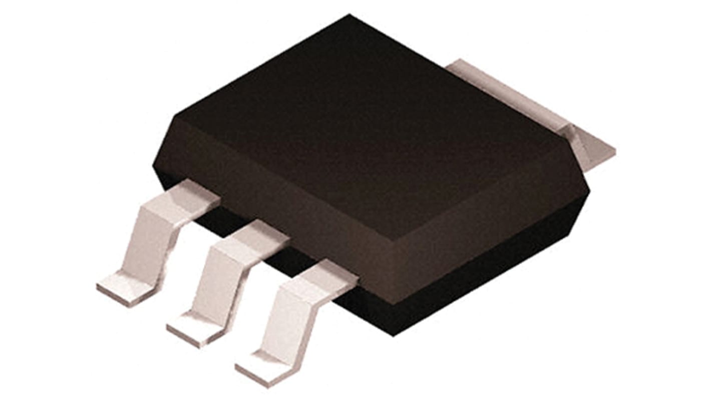 Interruptor de potencia inteligente BSP76E6433HUMA1, Interruptor de lado bajo 0 → 10V 1.4A SOT-223 3 + Tab pines