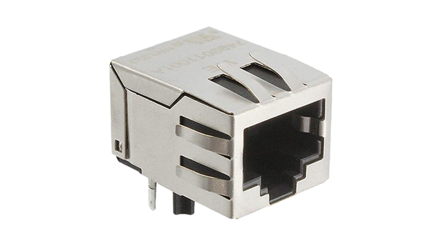 Wurth Elektronik Female RJ45 Connector, Through Hole Right Angle 8P8C -Way