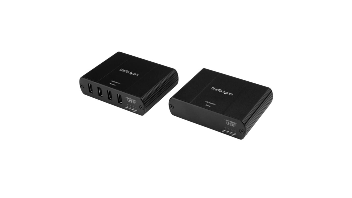 StarTech.com 4 Port USB 2.0 over CATx Extension Cable, up to 100m Extension Distance