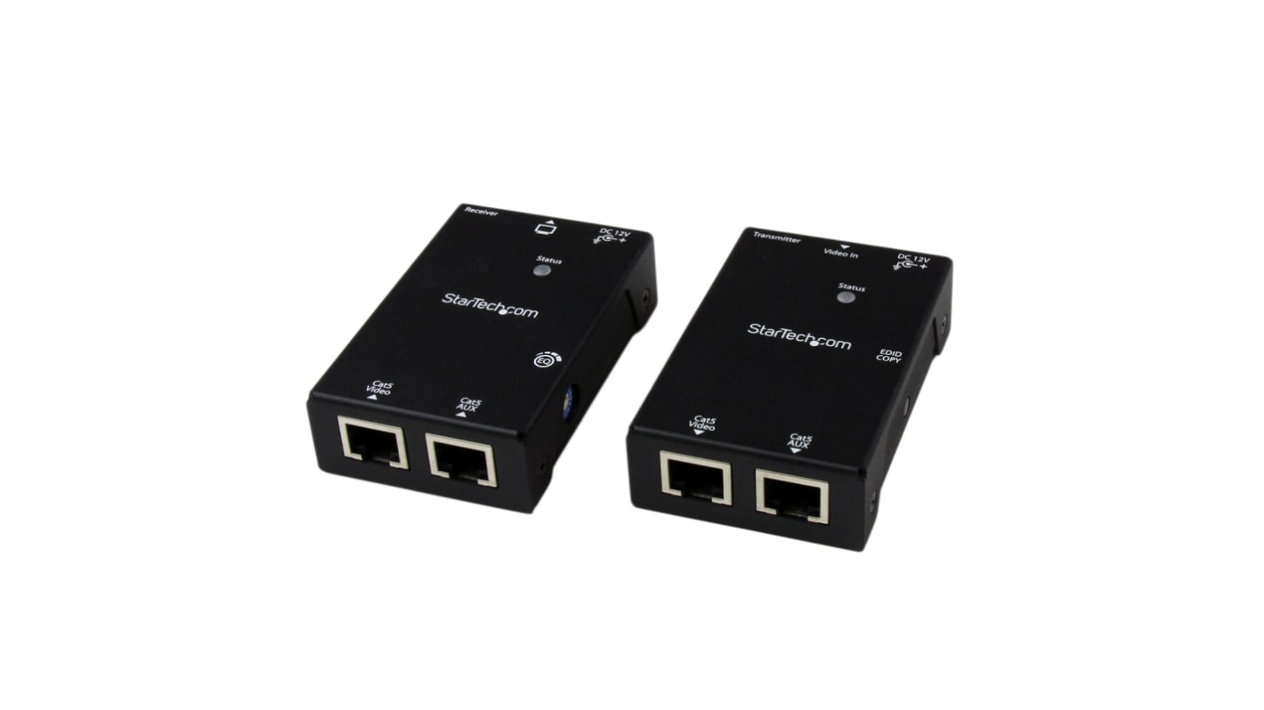 StarTech.com HDMI over CAT 5, CAT 6 Extender Pair 50m, 1920 x 1080 Maximum Resolution