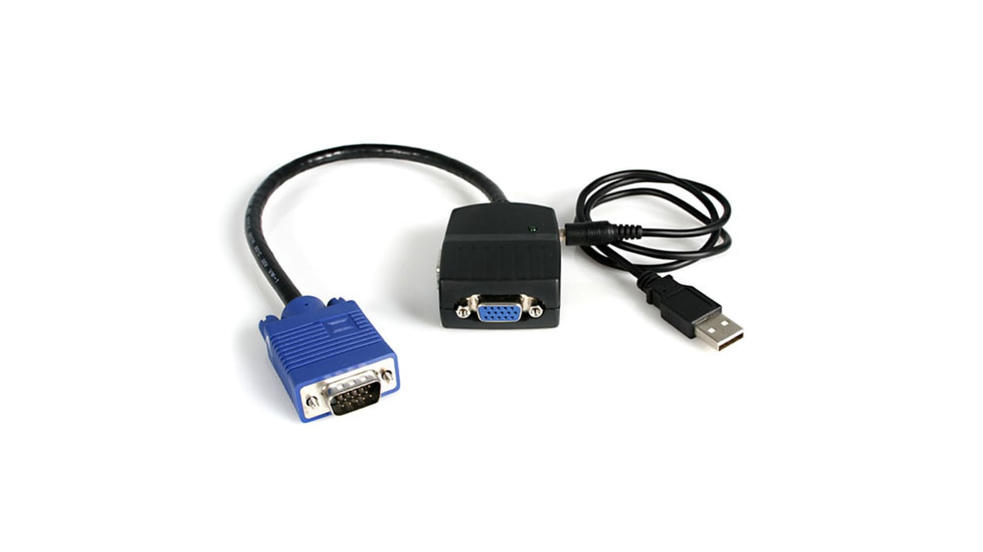 Divisor de VGA StarTech.com, 2 puertos, VGA, 2048 x 1536 1 2