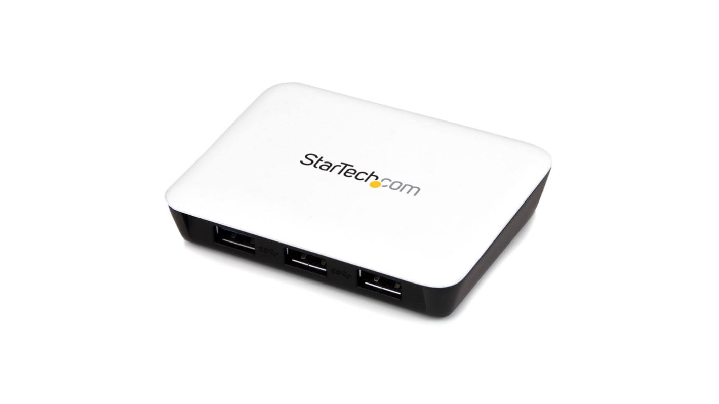 StarTech.com 4 Port USB Ethernet Adapter 10/100/1000Mbit/s Network Speed