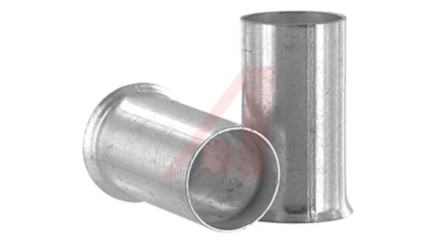 Altech Crimp Bootlace Ferrule, 15mm Pin Length, 7.7mm Pin Diameter, 25mm² Wire Size