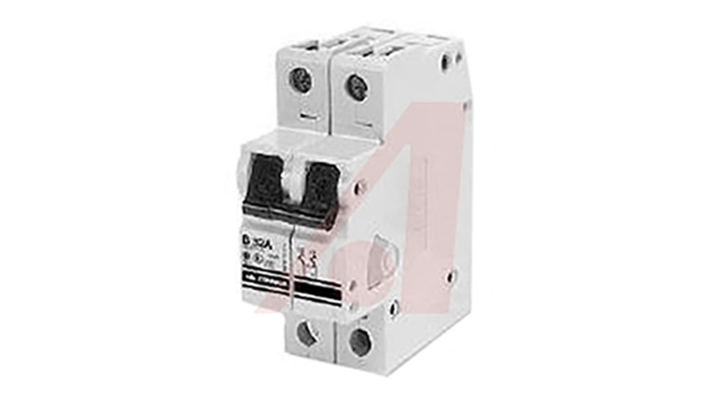 Altech Thermal Circuit Breaker - V-EA 2 Pole 480Y/277V Voltage Rating DIN Rail Mount, 0.5A Current Rating