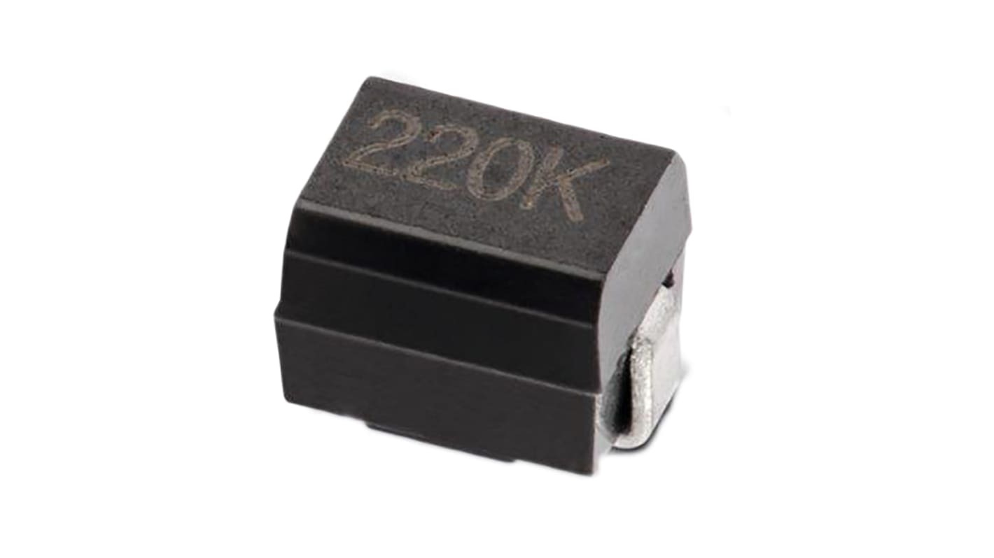 Wurth, WE-GFH, 4532 Wire-wound SMD Inductor with a Iron Core, 1 μH Moulded 1.9A Idc Q:25