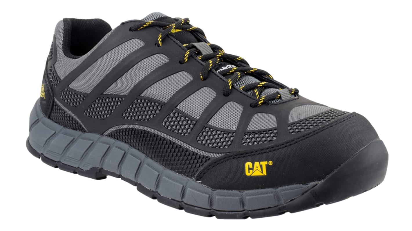 CAT Streamline Men's Grey Composite  Toe Capped Safety Trainers, UK 10, EU 44