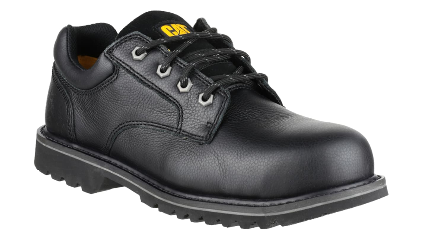 CAT Electric Lo Men's Black Steel Toe Capped Safety Shoes, UK 6, EU 39