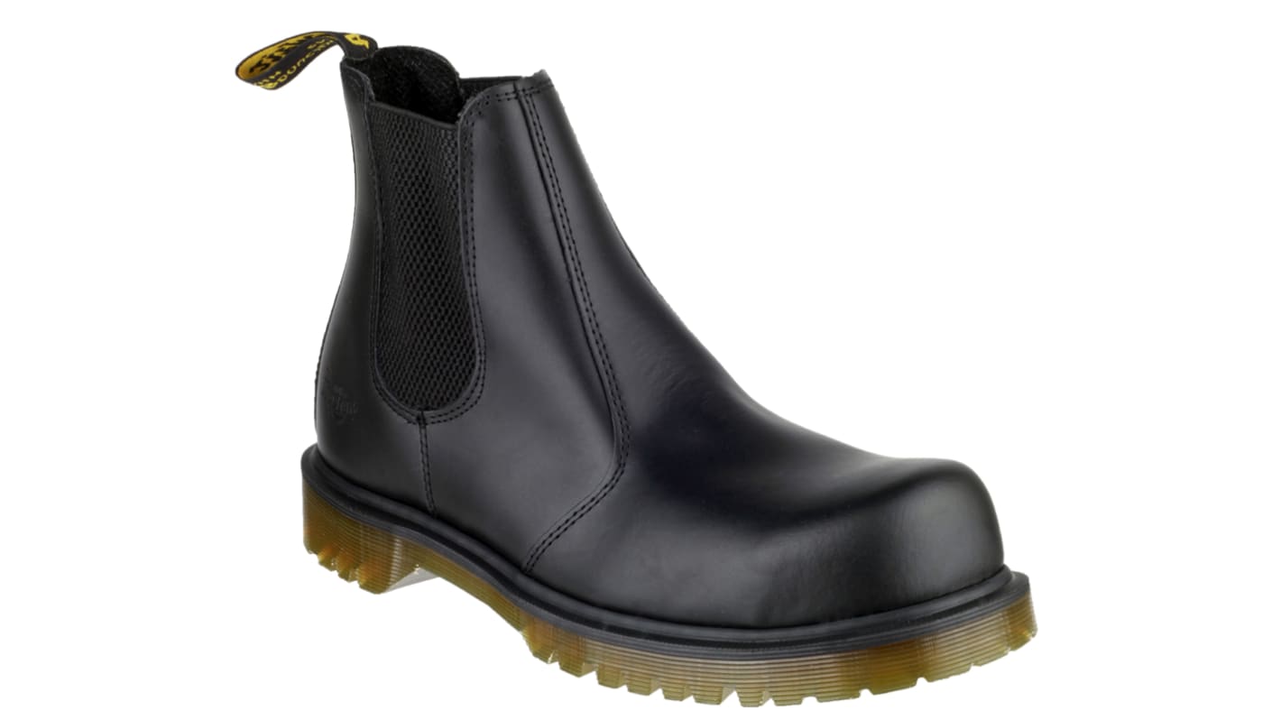 Dr Martens Icon 2228 Black Steel Toe Capped Men's Safety Boots, UK 12, EU 47