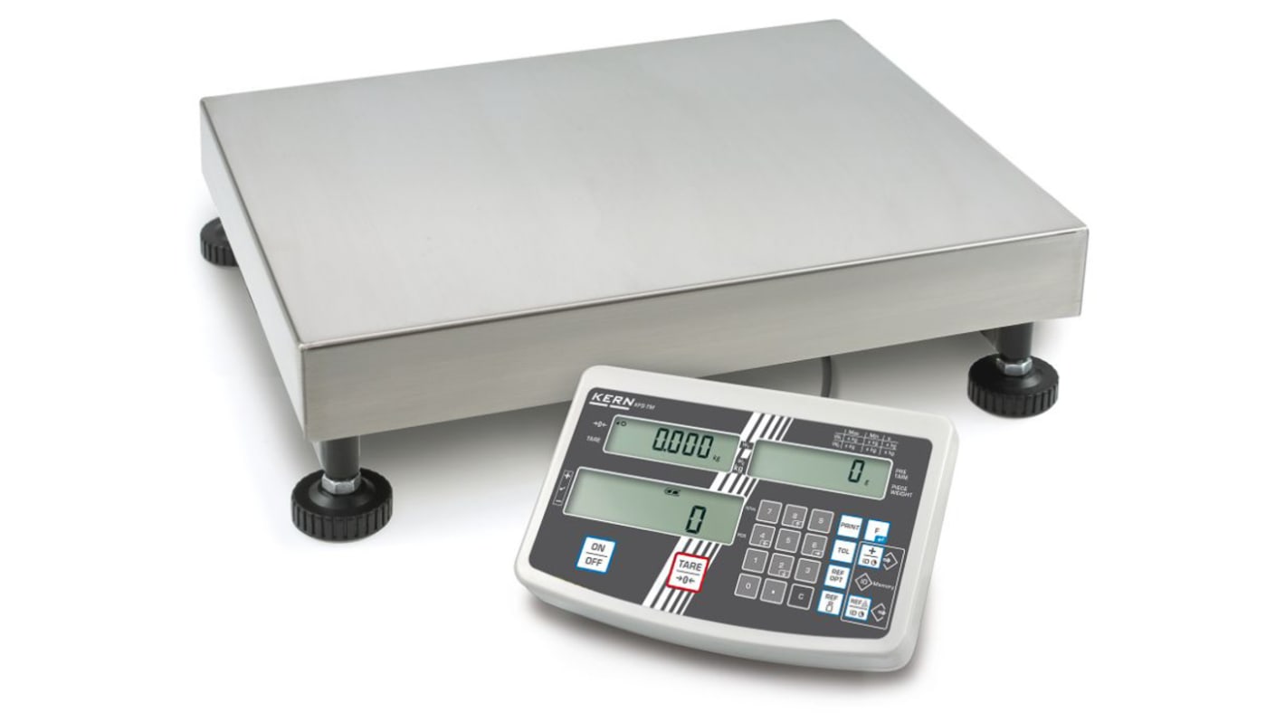 Kern IFS 10K-4 Plattformwaage mit Zählfunktion 15kg / Auflösung 100 mg, 200 mg