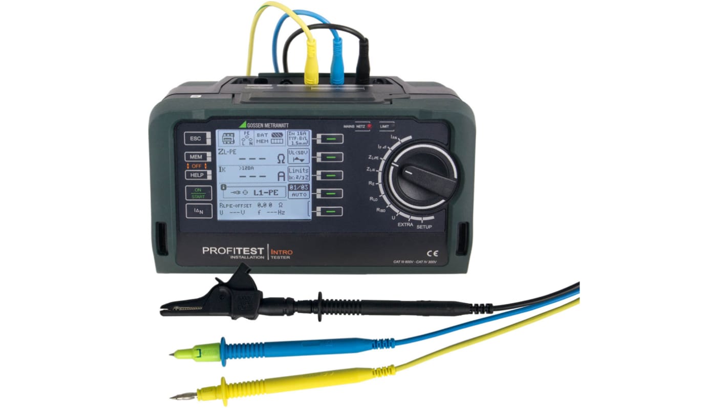 Tester per elettroinstallazioni Gossen Metrawatt PROFITEST – INTRODUZIONE
