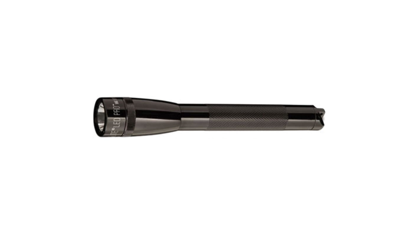 Maglite 手电筒, 226 lm, LED, 2x AA电池, 黑色, Mini系列, 迷你 Pro