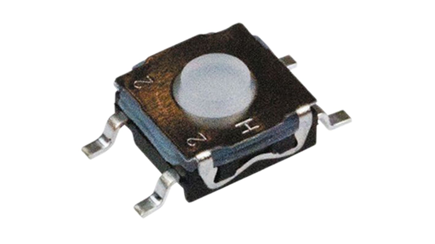 C & K 轻触开关, 表面安装, 表面端接, 单刀单掷, 6.2 x 6.2 3.5mm, IP67