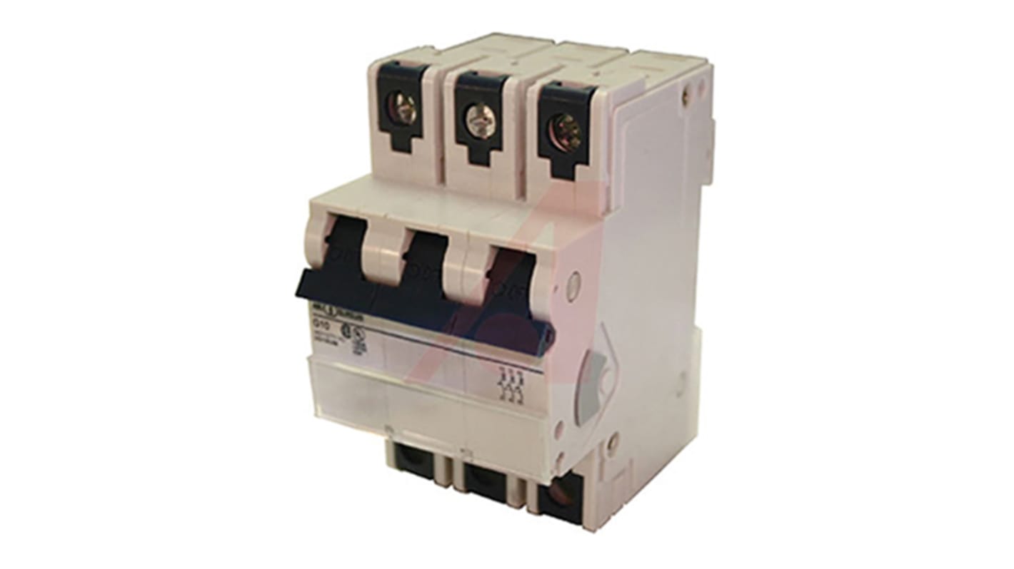 Altech Thermal Magnetic Circuit Breaker - V-EA 3 Pole 480Y/277V Voltage Rating DIN Rail Mount, 500mA Current Rating