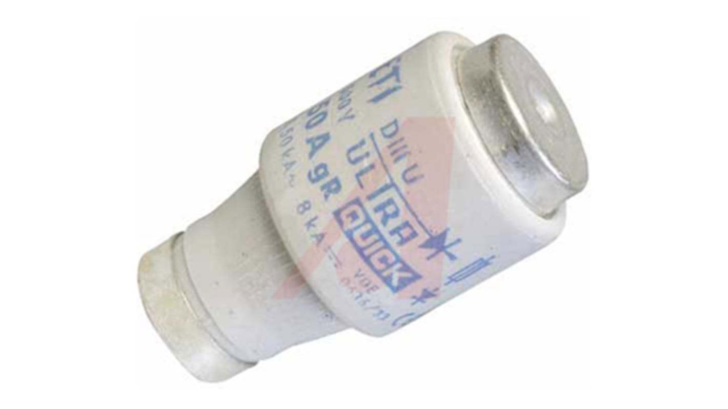 Altech 50A DIII Bottle Fuse, E33 Thread Size, gR, 500V ac