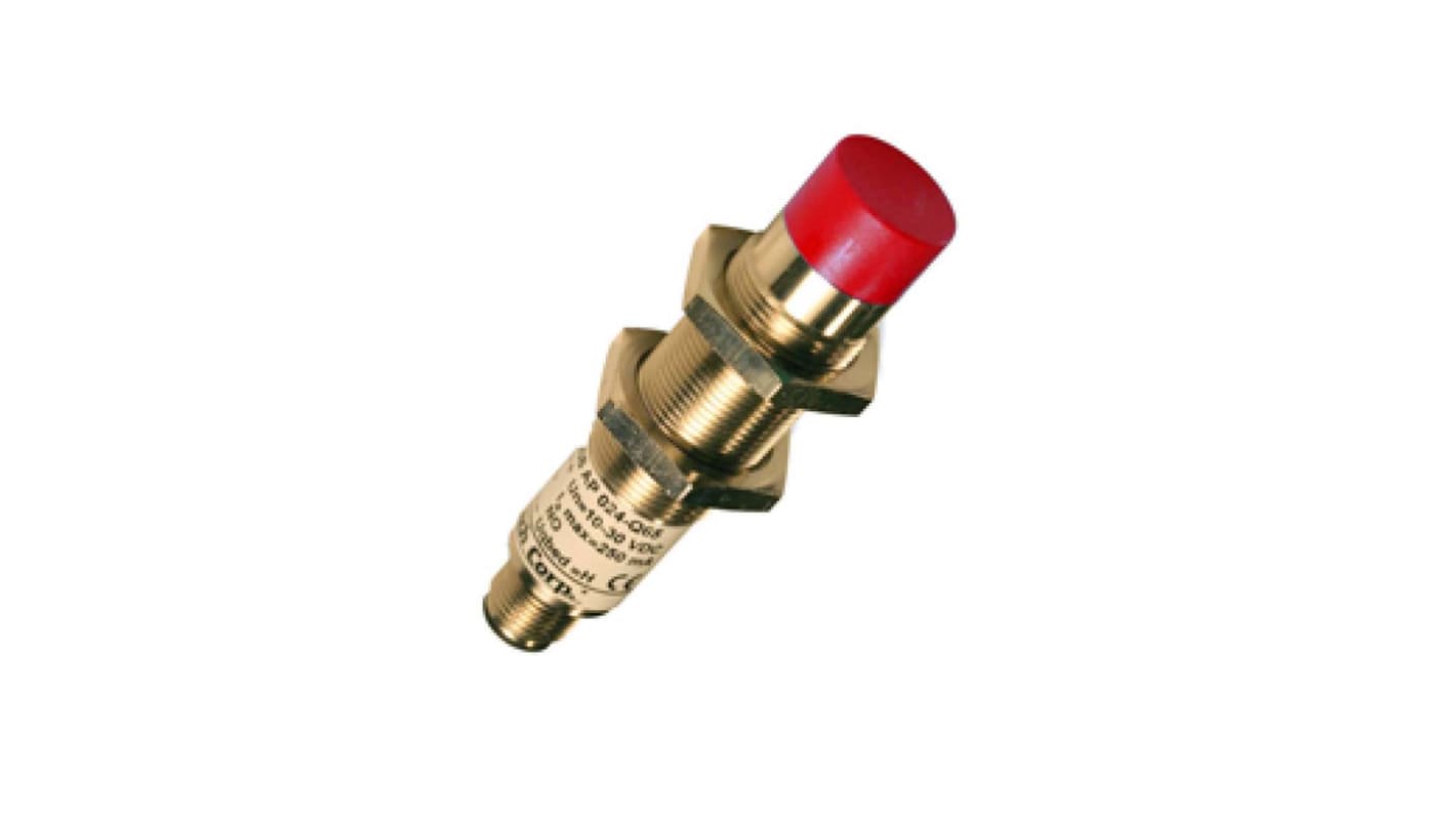 Altech Inductive Barrel-Style Proximity Sensor, M18 x 1, 8 mm Detection, NPN Output, 10 → 30 V dc, IP67