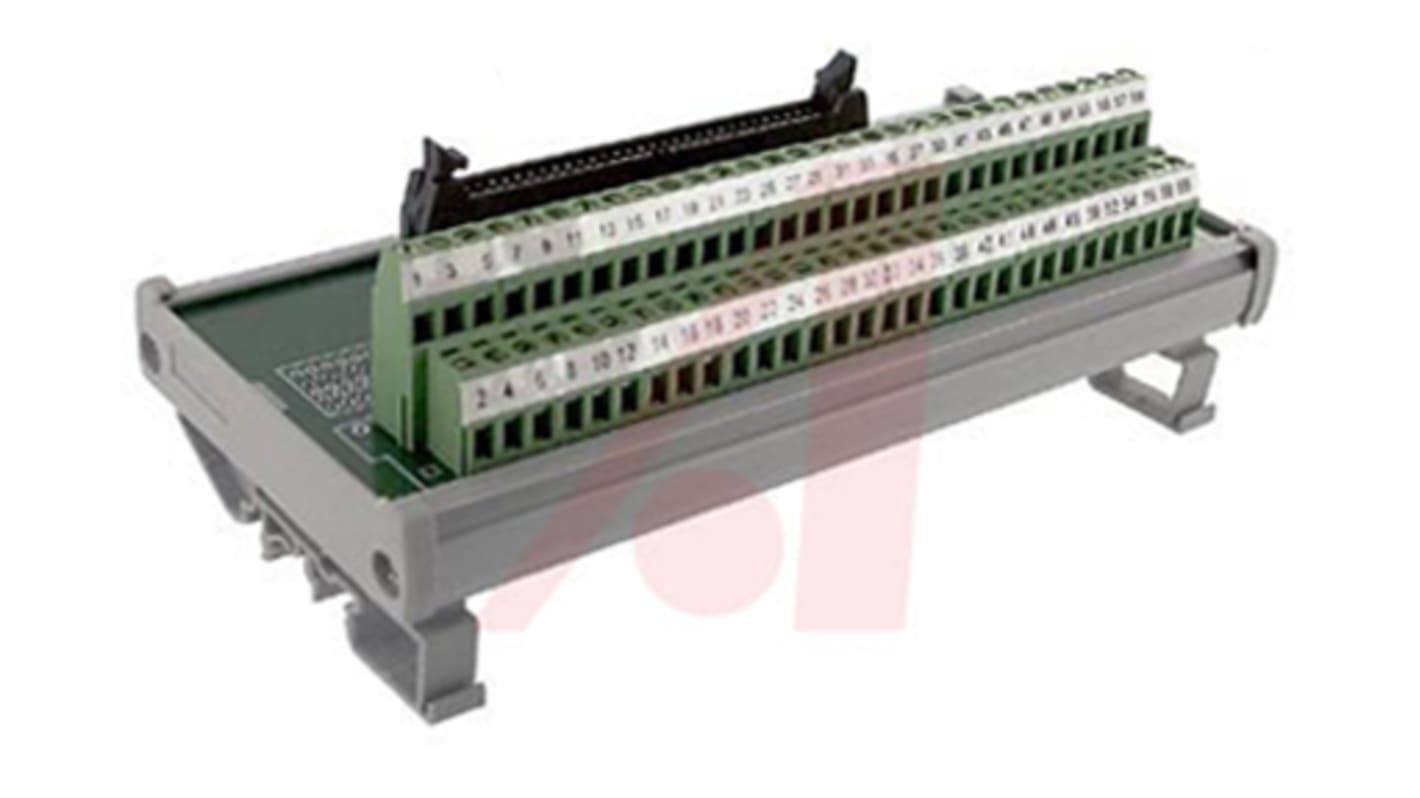 Altech 60-Contact Female Interface Module, SD-F37 Connector, DIN Rail Mount, 3A