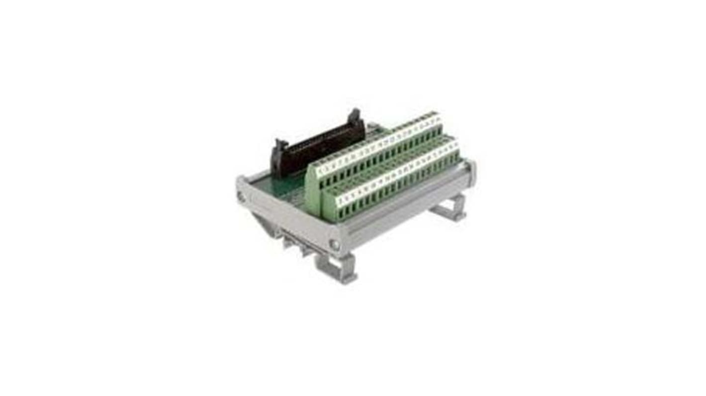Altech 60-Contact Female Interface Module, SD-F37 Connector, DIN Rail Mount, 3A