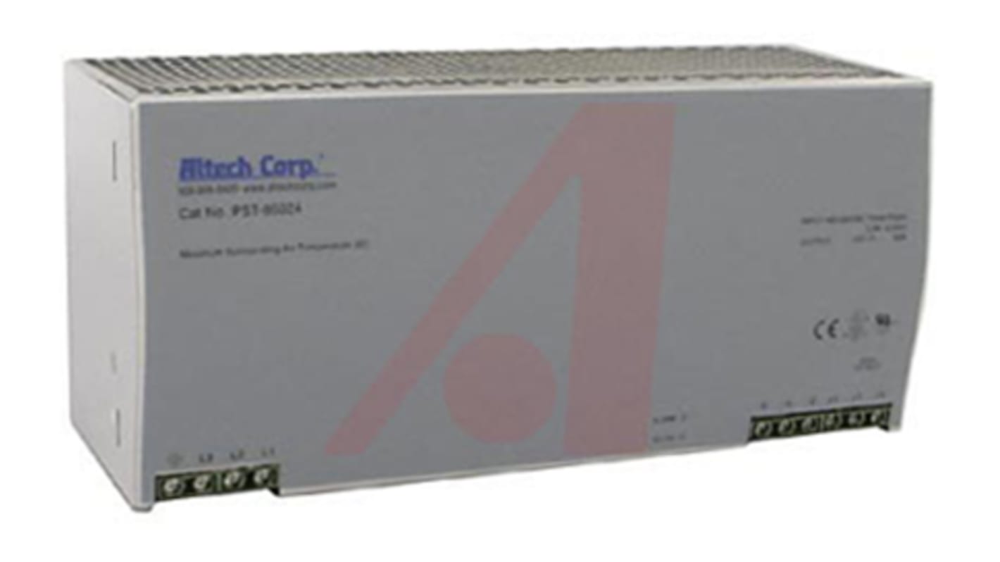 Altech PST-960 Switch Mode DIN Rail Power Supply, 340 → 550V ac ac Input, 24V dc dc Output, 40A Output, 960W