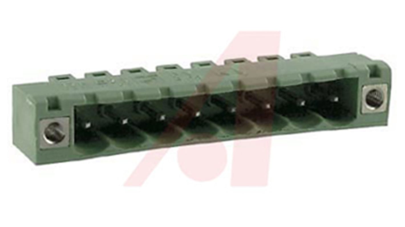Altech PCB Terminal Block, 8-Way, 12 (UL) A, 16 (IEC) A, Solder Termination