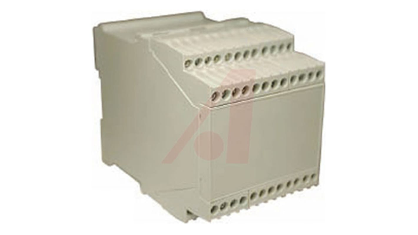Altech Vented Enclosure Type KO4300 Series , 67.5 x 121 x 90mm, Glass Filled Polycarbonate DIN Rail Enclosure