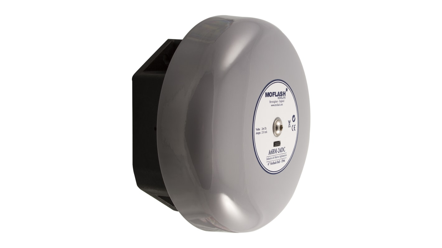 Moflash A6BM Sirene 24 V ac 106dB, Ø 168 mm