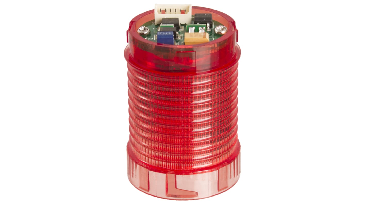 Moflash LED-MINI Signalleuchte Dauer-Licht Rot, 12 → 24 V dc, 30mm x 42mm