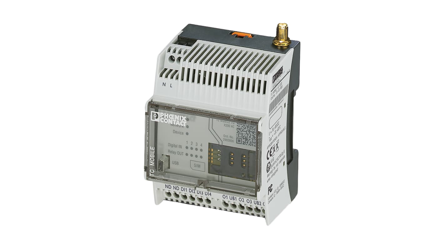 Phoenix Contact Interface Unit for Use with PSI Modem SMS Relay, Digital, Relay, 93 → 250 V ac