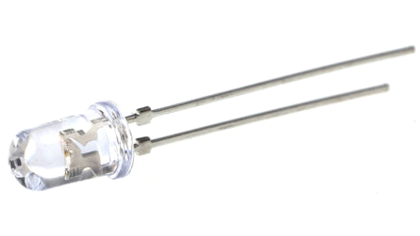 Wurth Elektronik3.6 V Blue LED 5mm Through Hole, WL-TMRW 151054BS04500