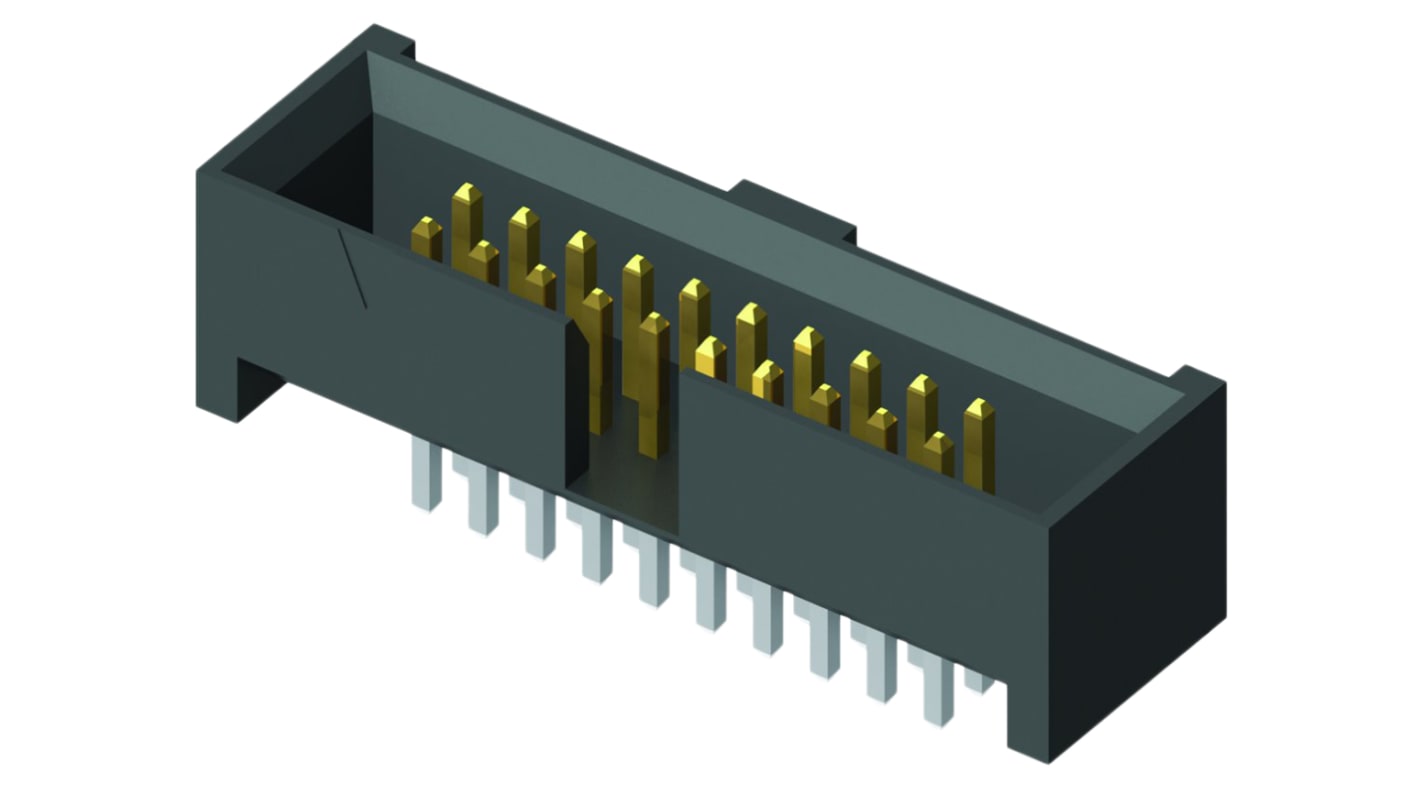 File di contatti PCB Samtec, 30 vie, 2 file, passo 1.27mm
