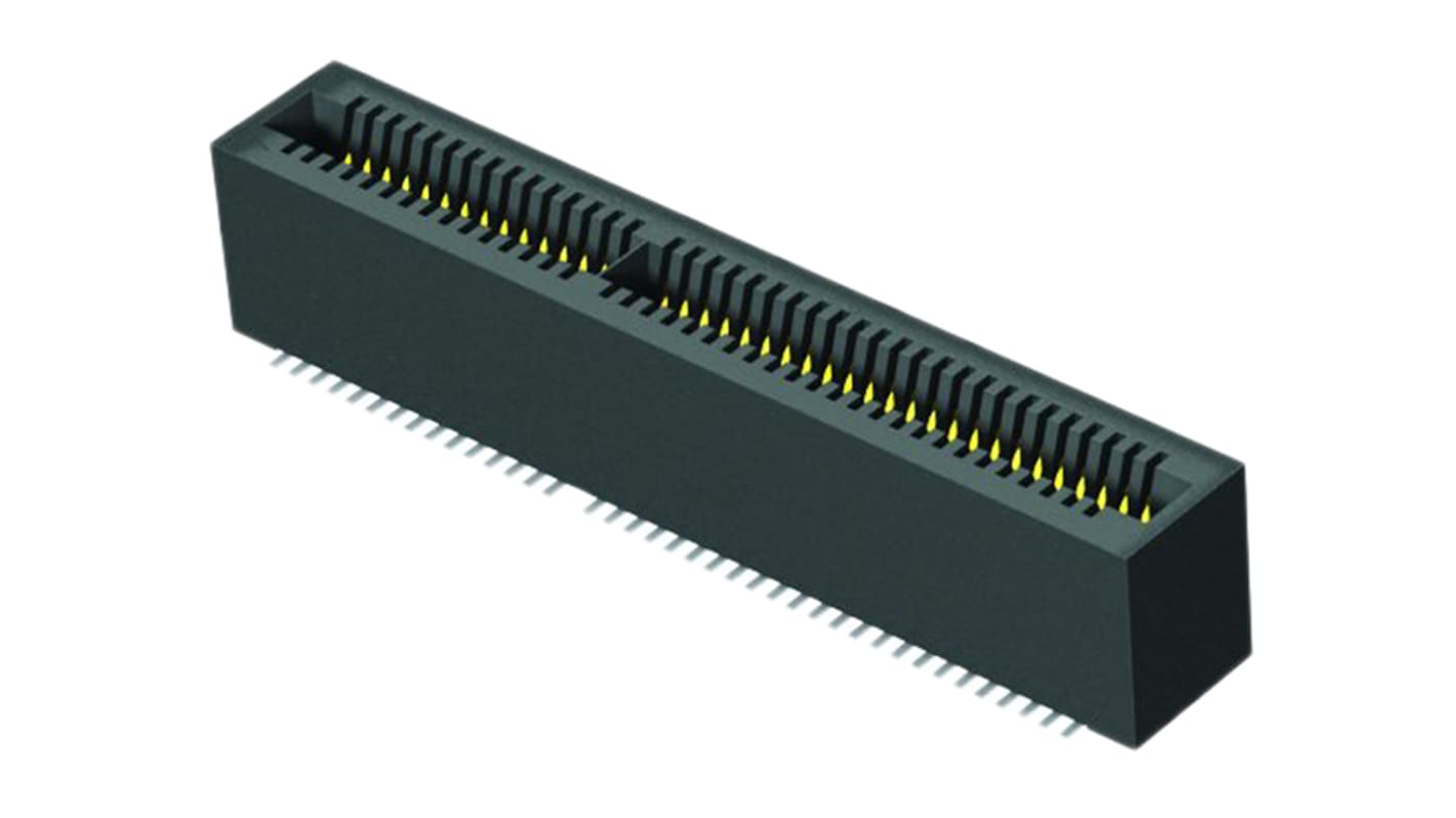 MEC1 Samtec 1mmピッチ 16極 2列 ストレート SMT メス カードエッジコネクタ