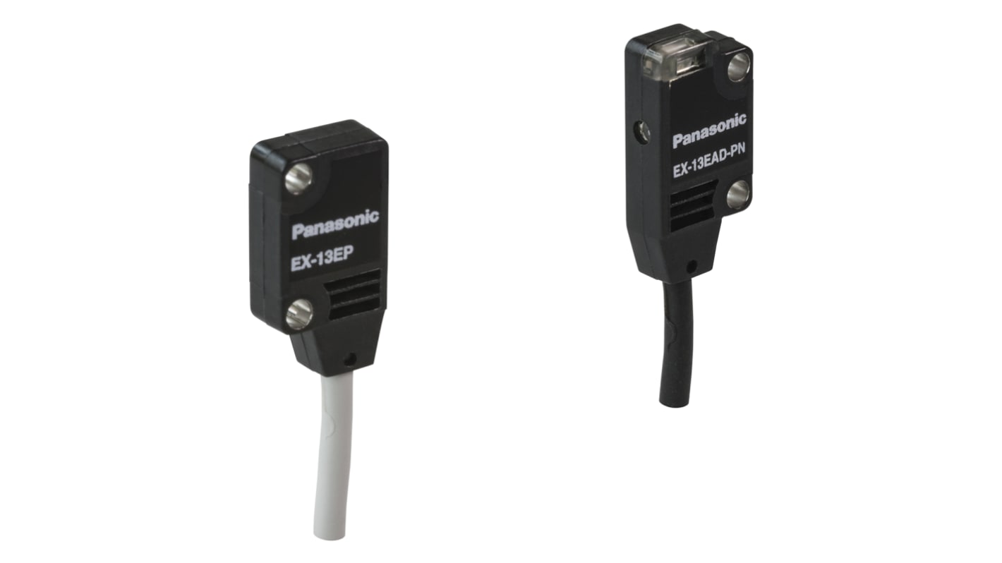 Rs-Online Sensore fotoelettrico Rettangolare Panasonic a fascio diretto rilevamento 150 mm uscita PNP