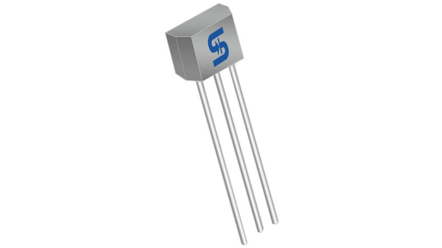 Taiwan Semiconductor Through Hole Hall Effect Sensor Switch, TO-92S, 3-Pin