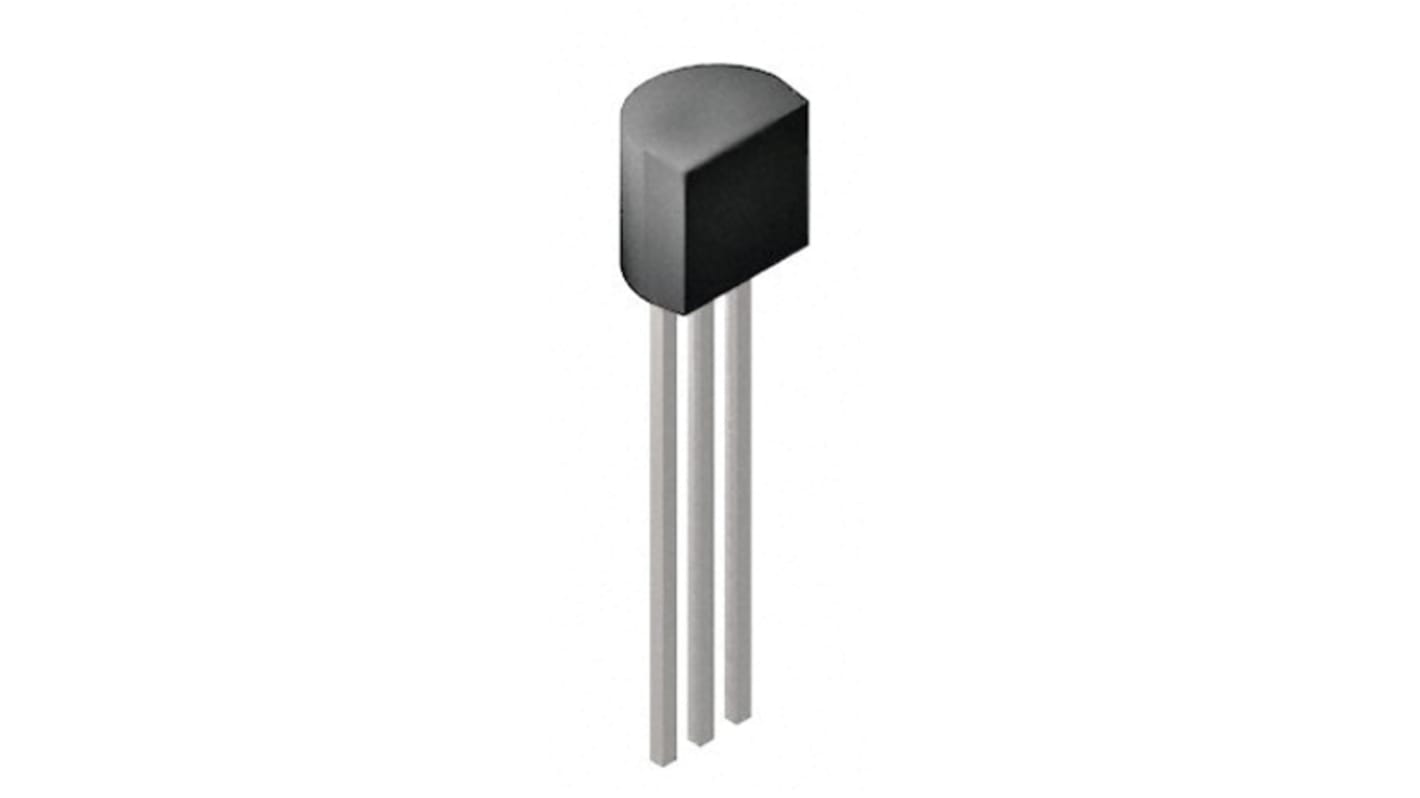 Transistor NPN Taiwan Semiconductor, 3 Pin, TO-92, 300 mA, 400 V, Montaggio su foro