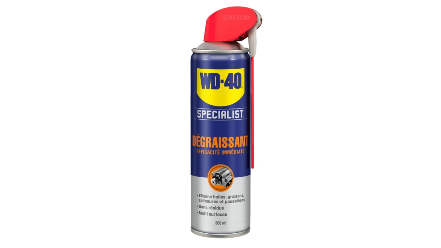 Dégraissant WD-40 SPECIALIST, 500 ml, Base de solvant