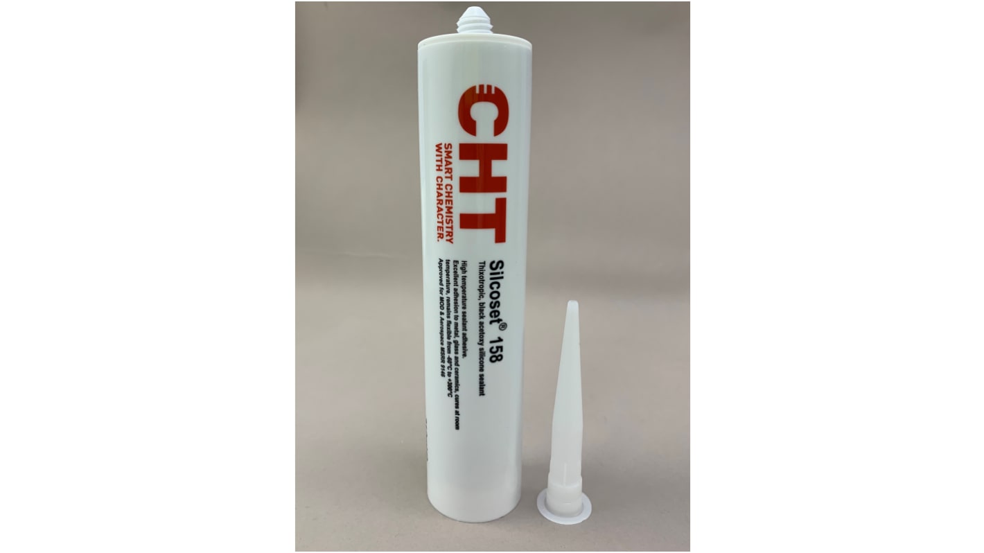 Acc Silicones Black Sealant Paste 310 ml Cartridge