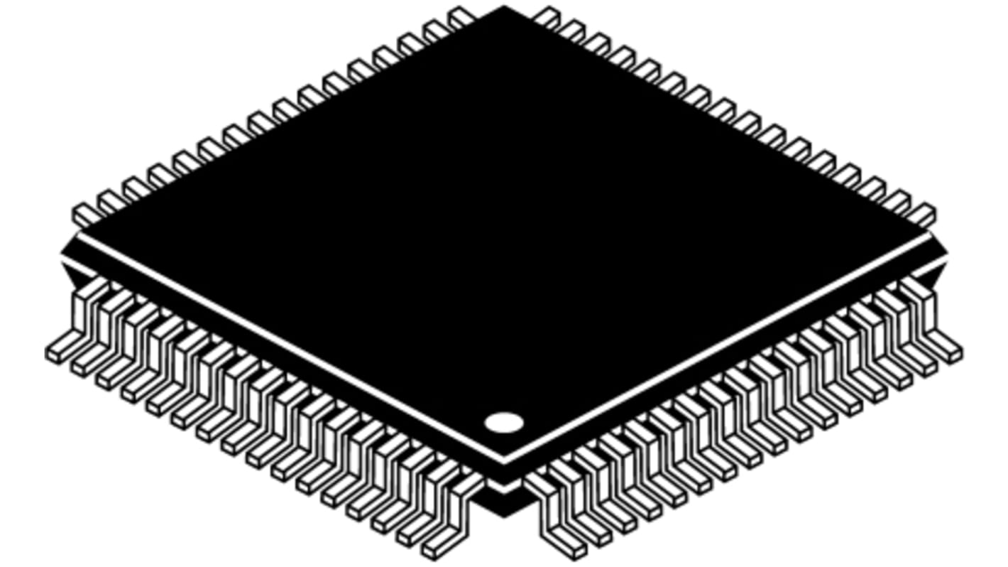 Renesas Electronics, 16bit 78K0R, UPD78 Microcontroller, 20MHz, 256 kB Flash, 64-Pin LFQFP
