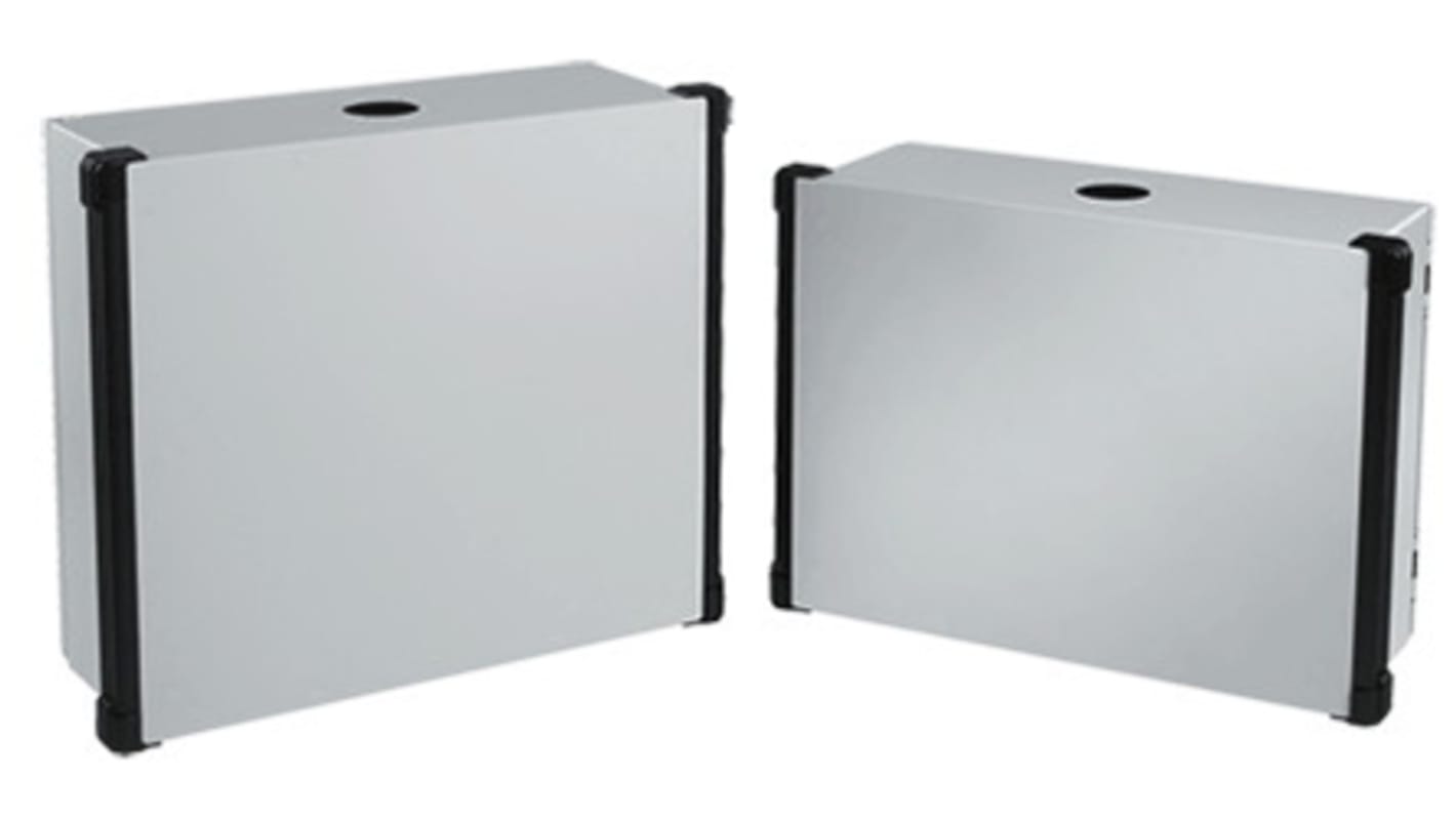 Hoffman Enclosures CONCEPT OI Stahl Pultgehäuse, Hellgrau, 450 x 300 x 350mm, 12.2kg