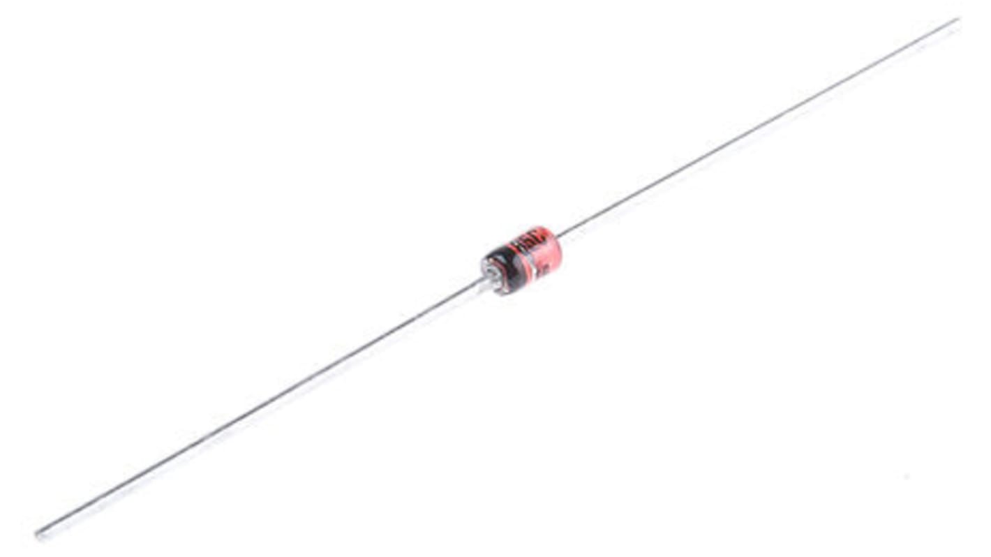 Vishay 1N4005 THT Diode , 600V / 1A, 2-Pin DO-204AL