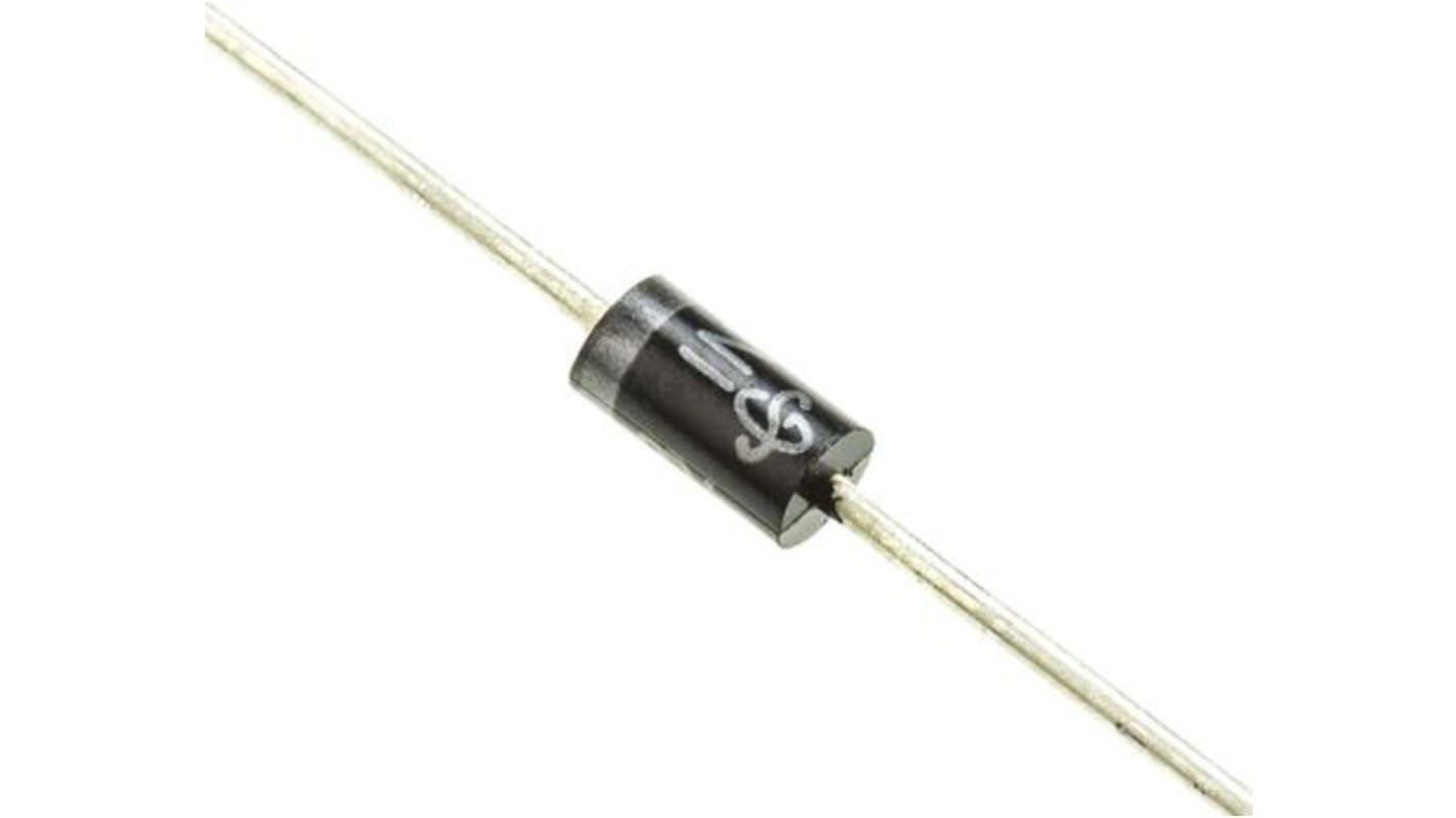 Vishay 1000V 1A, Rectifier Diode, 2-Pin DO-204AL 1N4007E-E3/54