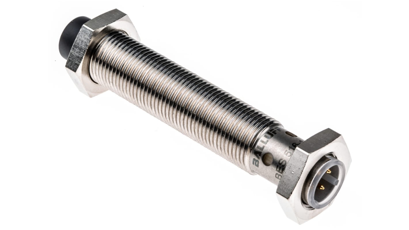 Rs-Online Sensore di prossimità Cilindro filettato BALLUFF M12 rilevamento 4 mm 10 → 30 V c.c
