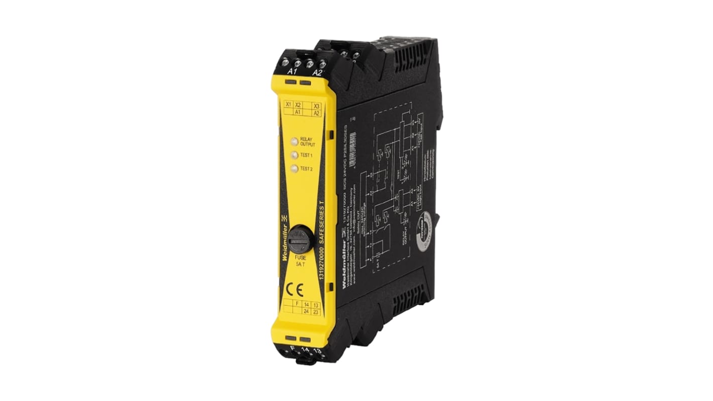 Weidmuller SAFESERIES SCS Safety Relay, 24V dc