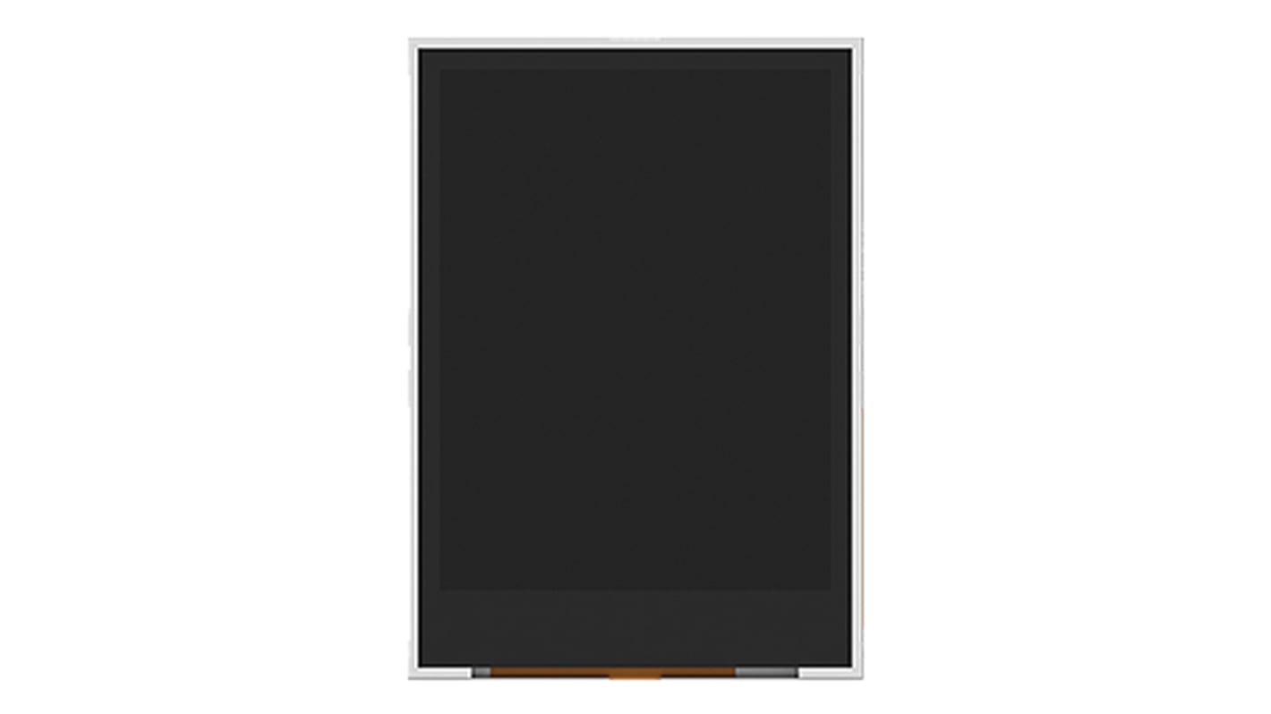 Display LCD color TFT táctil resistivo 4D Systems de 2.8plg, 240 x 320pixels, alim. 3,3 V, interfaz de CPU de 8, 16 bits