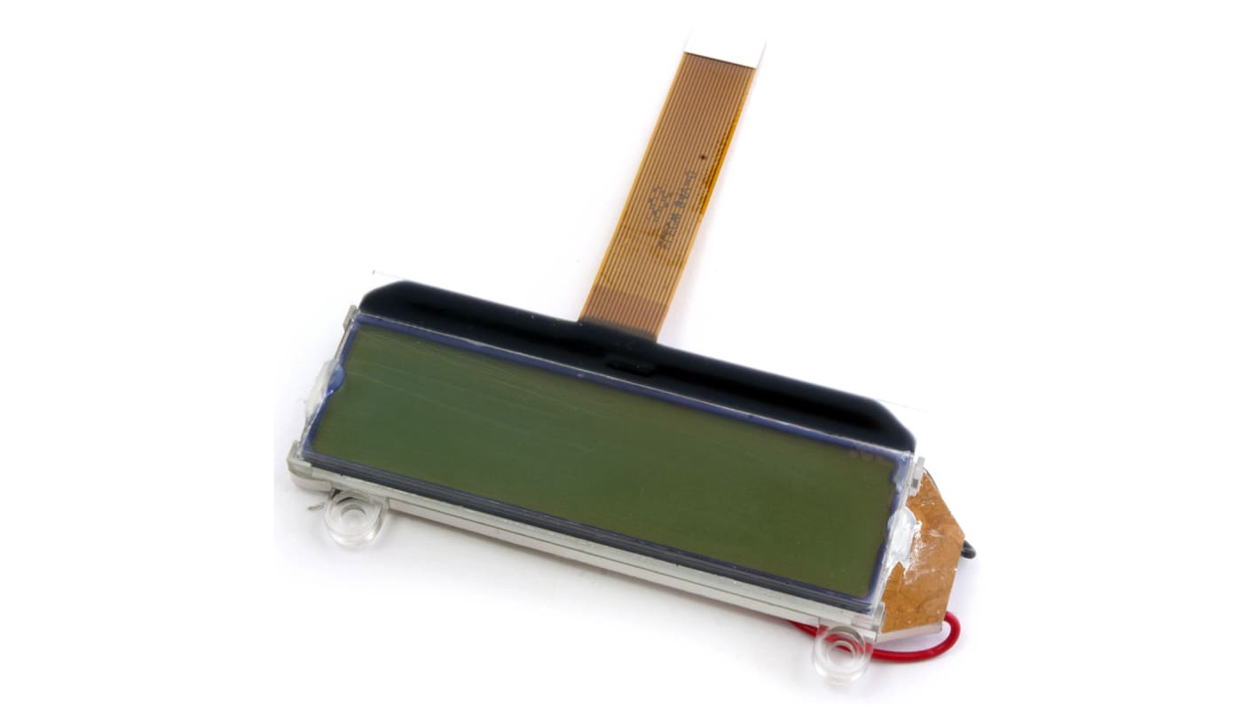 Intelligent Display Solutions CI064-4001-22 CI064-4001-xx Alphanumeric LCD Display, Green, Yellow on, 2 Rows by 16