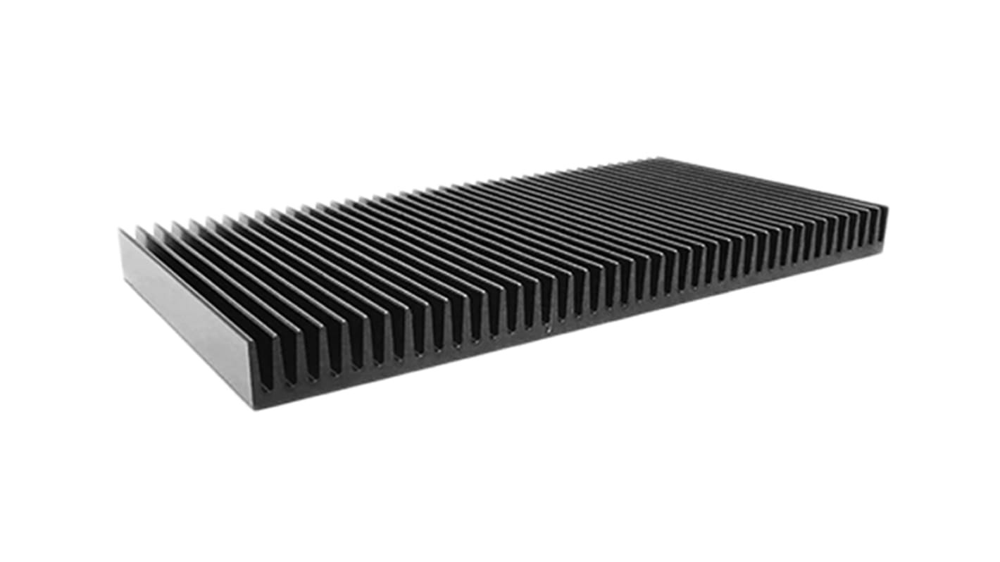 Dissipateur thermique RS PRO 100 x 200 x 15mm, 0.4°C/W