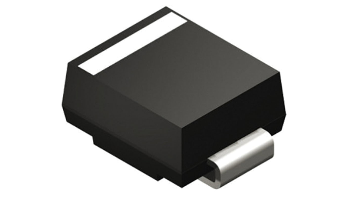 HY Electronic Corp UF2J Diode, 600V Silicon Junction, 75ns, 2A, 2-Pin DO-214AA (SMB) 1.7V