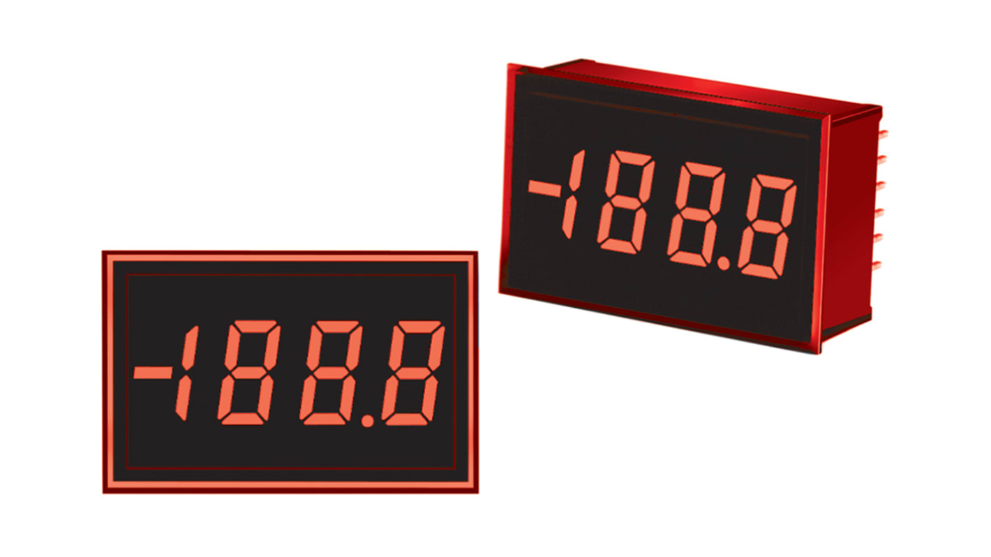 Murata Power Solutions DMS-20PC Series Digital Voltmeter DC, LED Display 3.5-Digits ±3 %