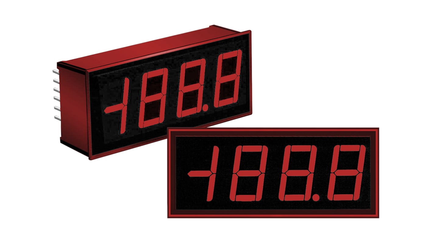Murata Power Solutions DMS-30PC Series Digital Voltmeter DC, LED Display 3.5-Digits ±3 %