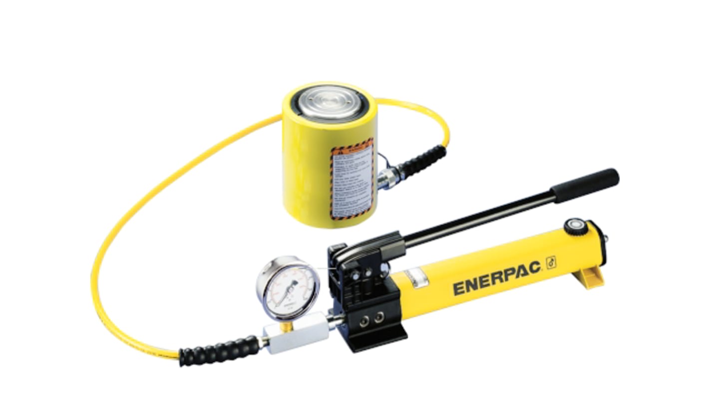 Enerpac Single, Portable Low Height Hydraulic Cylinder, SCL101H, 10t, 38mm stroke